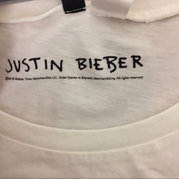 Women’s tee Justin Bieber’s SZ M what do you mean - Picture 5 of 5